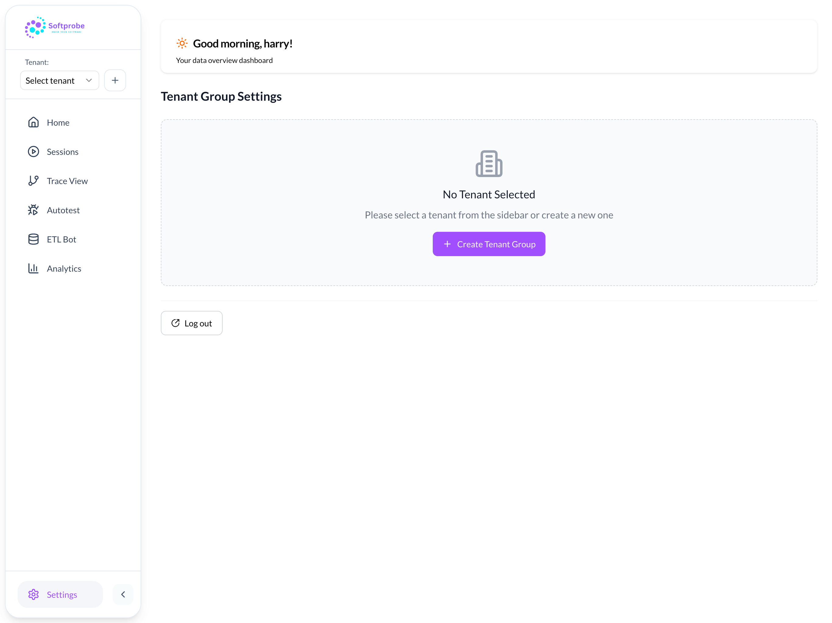 Create Tenant Group