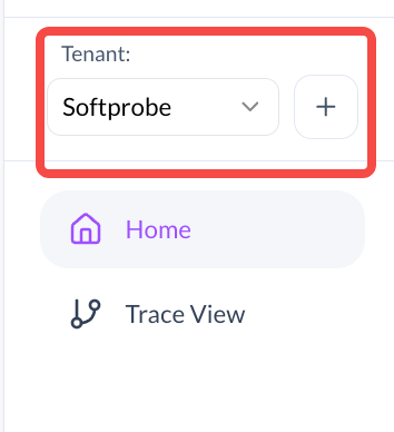 Tenant Management in Dashboard